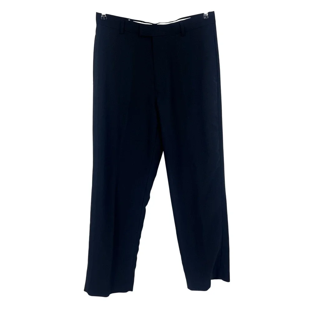 Michael Brandon Men's Black Polyester‎ Dress Pants Size 32x29 Style TPD010108BK